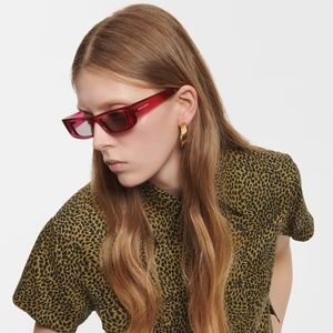 NEW SL553 003 SAINT LAURENT PINK VIOLET UNISEX SL 553 SAINT LAURENT SUNGLASSES